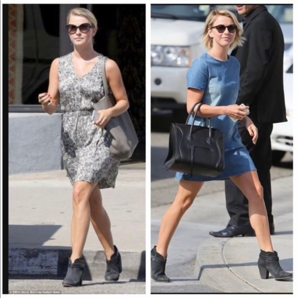 Rag & Bone Graphite Booties W/Vibram Soles! - image 6